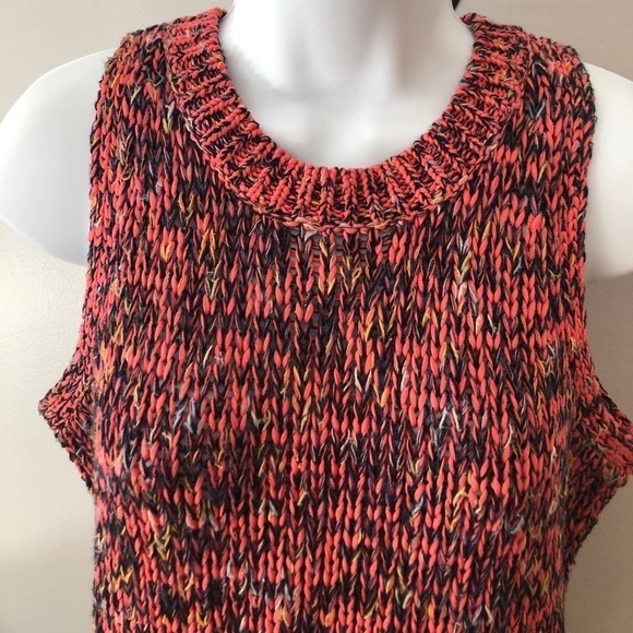 Loft sleeveless multi colored sweater￼ - Picture 2 of 6